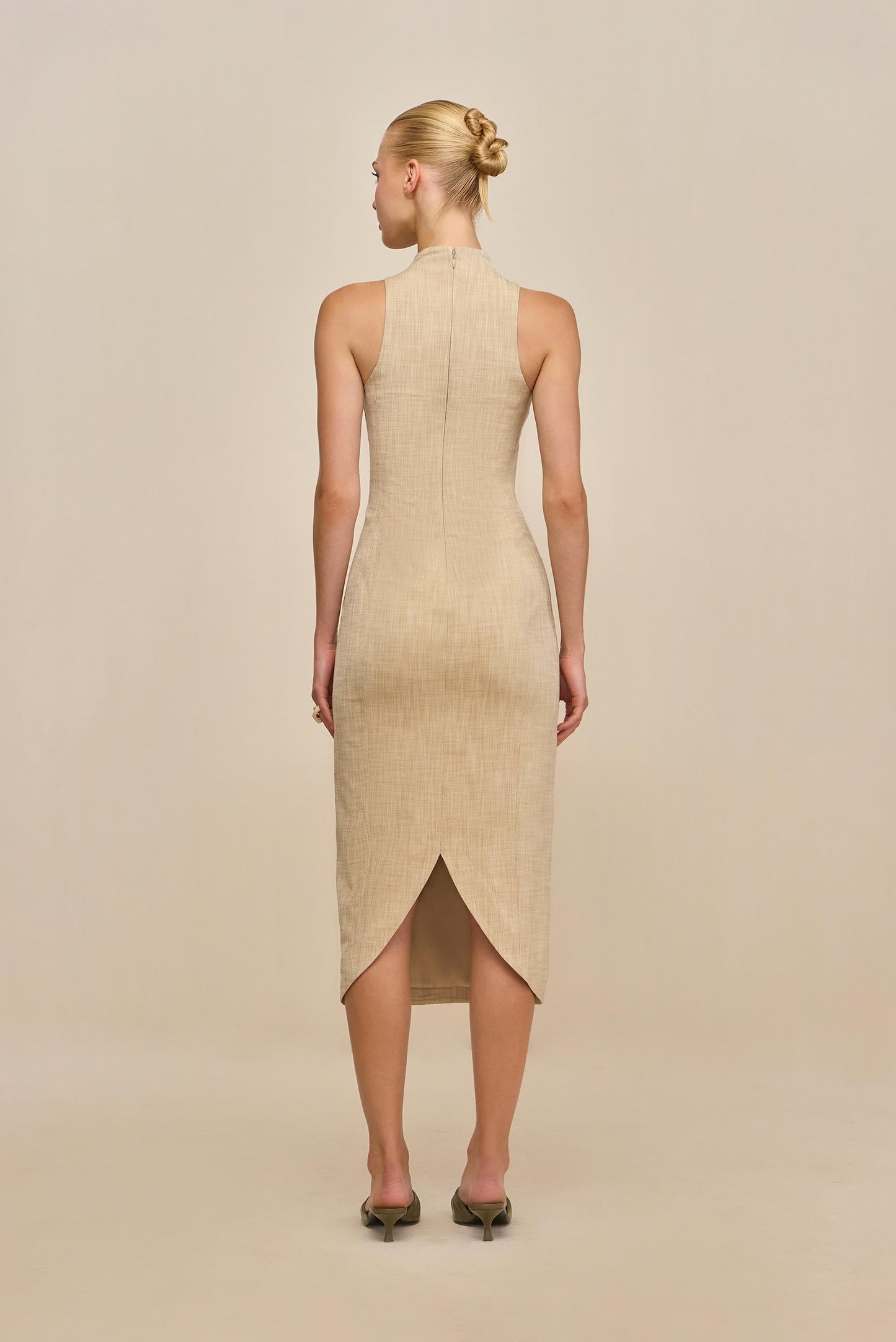 RITA DRESS - ECRU