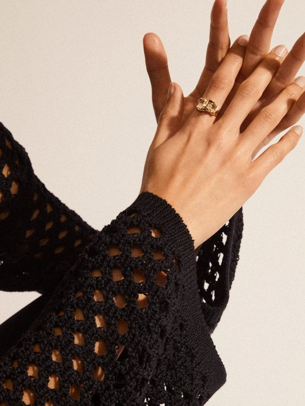 PILGRIM Willpower Sculptural Ring