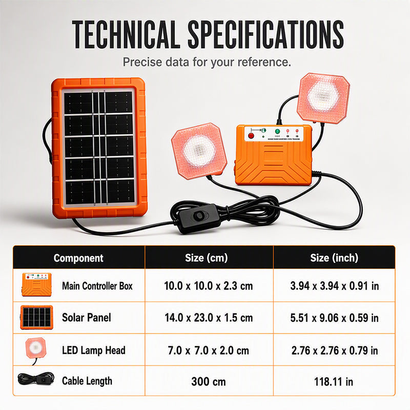 π₯ LIMITED TIME 50% OFF! Portable Solar Power Station + 2 LED Lights β Power Anywhere, Anytime βοΈπ
