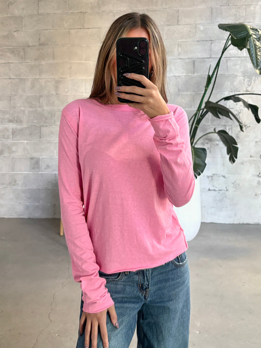 FREE PEOPLE Nova Long Sleeve Tee