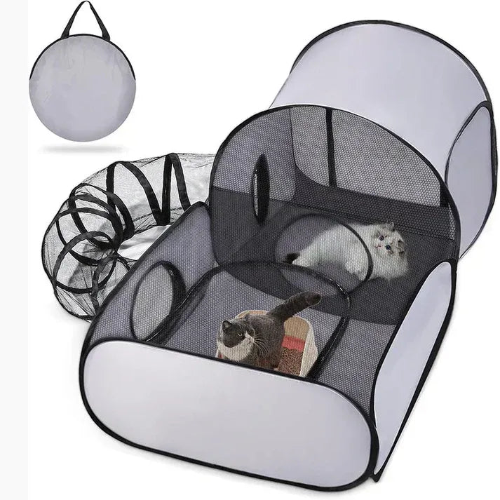 Large Cat Tunnel for Play and Lounging