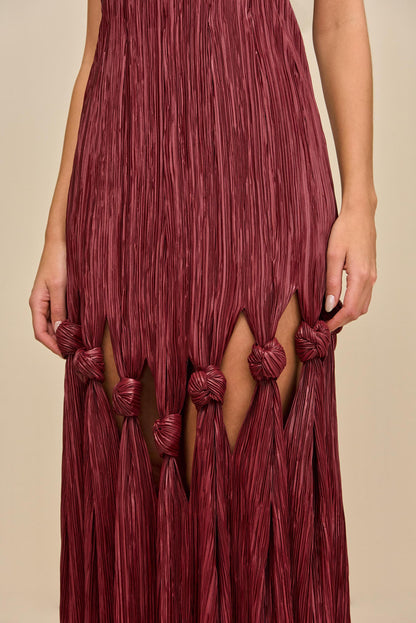 JAMISHA GOWN - CHIANTI