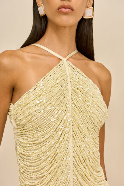 DOMINA DRESS - OFF WHITE