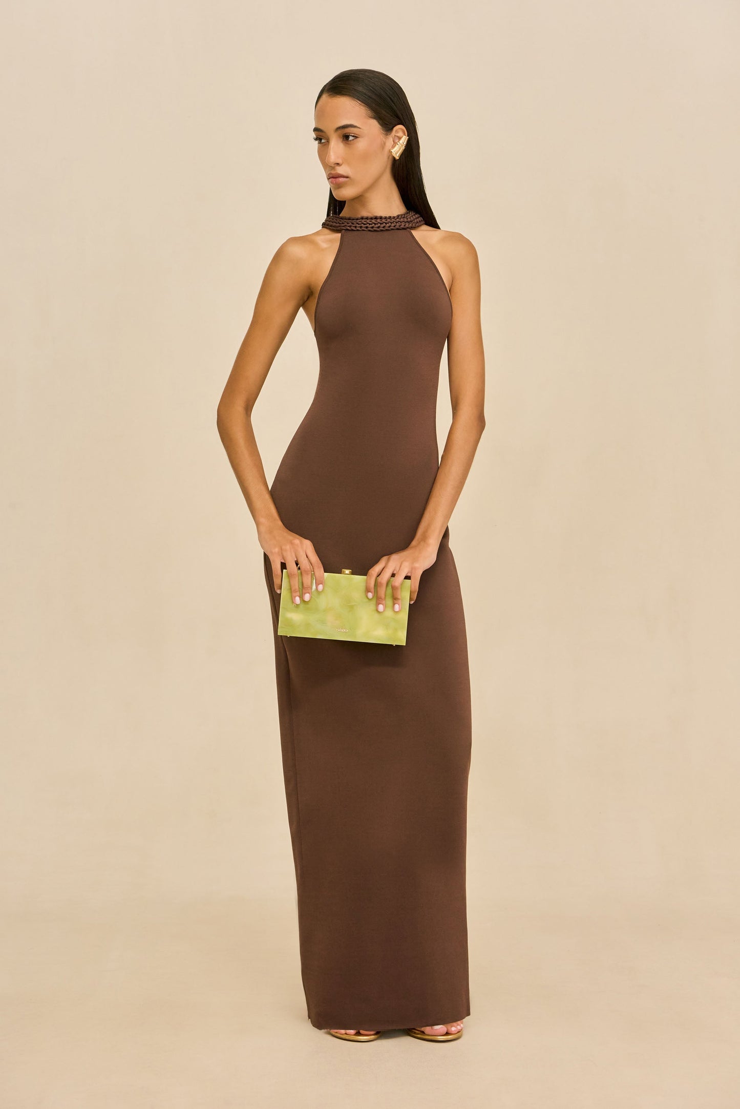 CASSIDY KNIT GOWN - LUWAK
