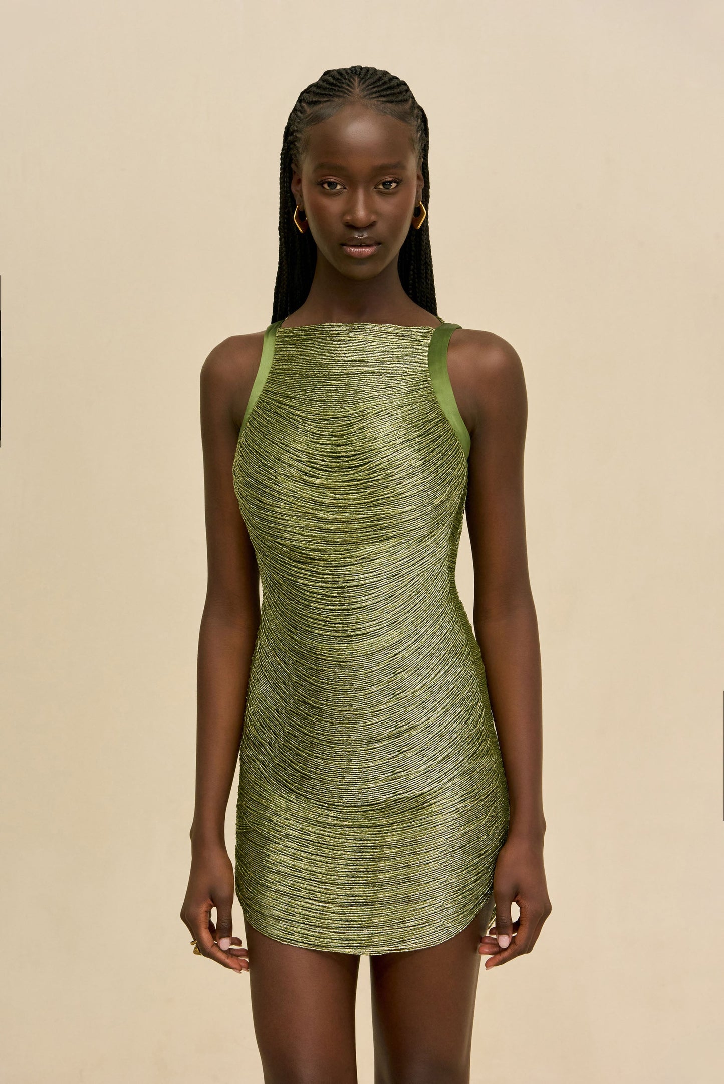 MADISON DRESS - DEEP PASTURE