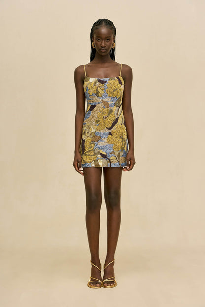 BEBE DRESS - WILD DAHLIA
