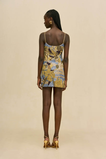 BEBE DRESS - WILD DAHLIA