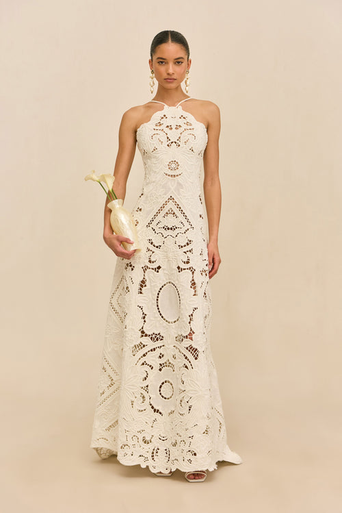 EMMY GOWN - OFF WHITE