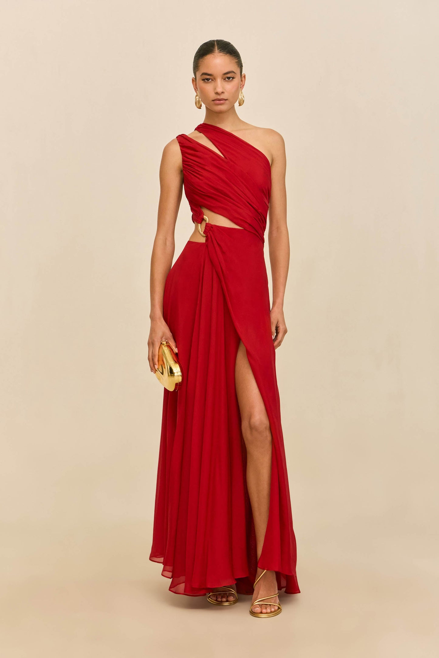 ZAN GOWN - MERLOT