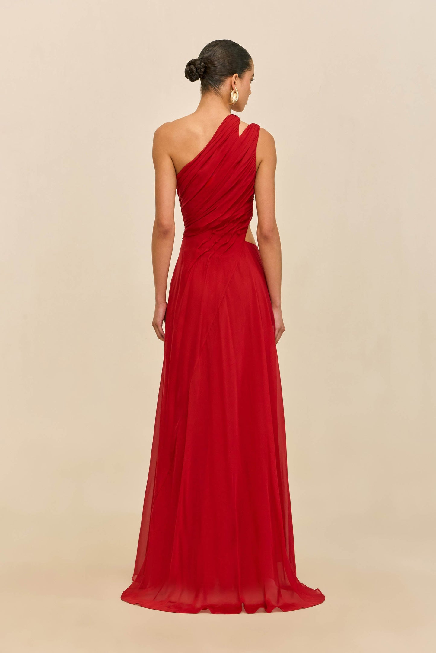 ZAN GOWN - MERLOT