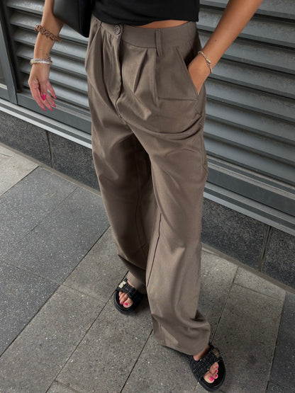 PIECES High Waisted Trouser