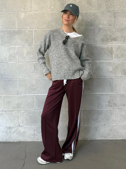 NOISY MAY Jenna Striped Track Pant
