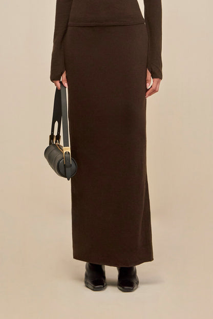 NADINE SKIRT - DARK JAVA