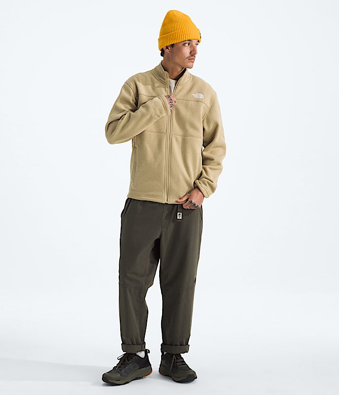 Men's Gordon Lyons Full Zip | Khaki Stone