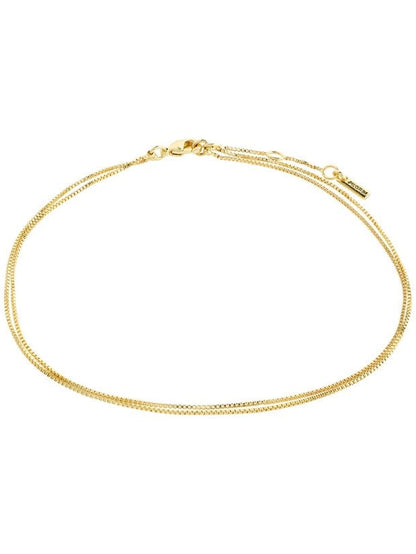 PILGRIM Care Recycled Ankle Chain 2-in-1