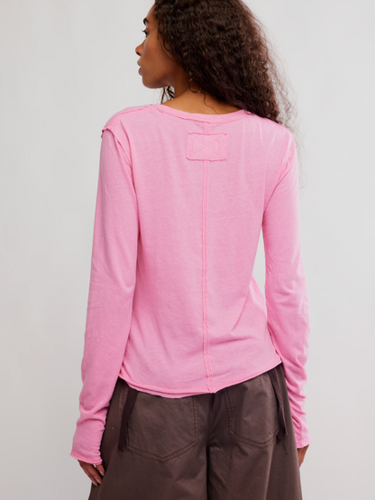 FREE PEOPLE Nova Long Sleeve Tee