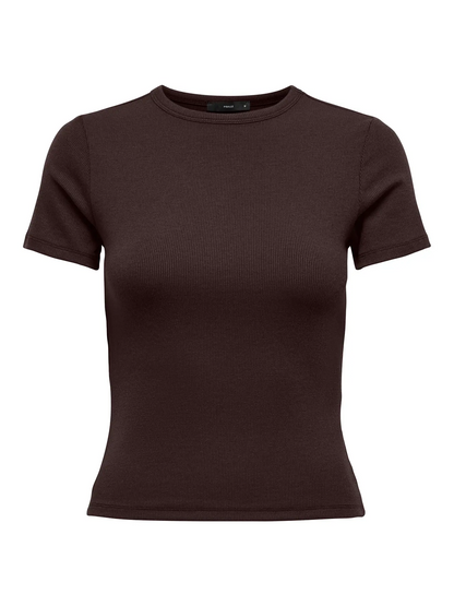 ONLY Short Sleeve Ribbed Tee