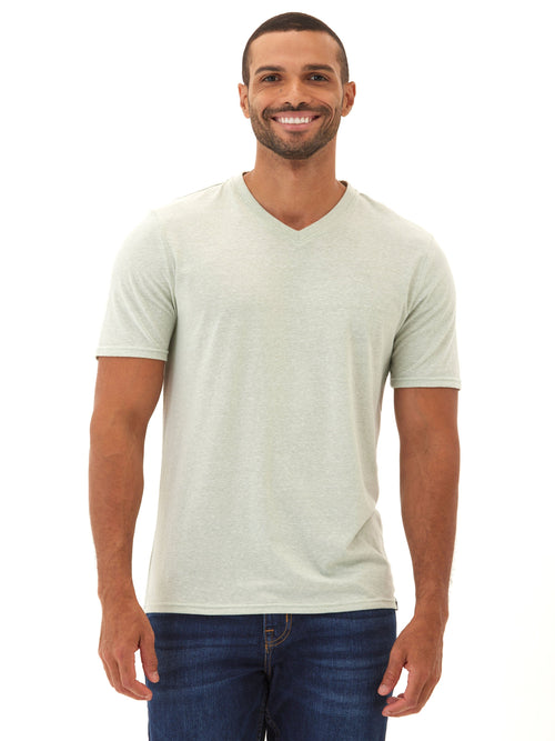 Men's Core Triblend Jersey V-Neck Tee