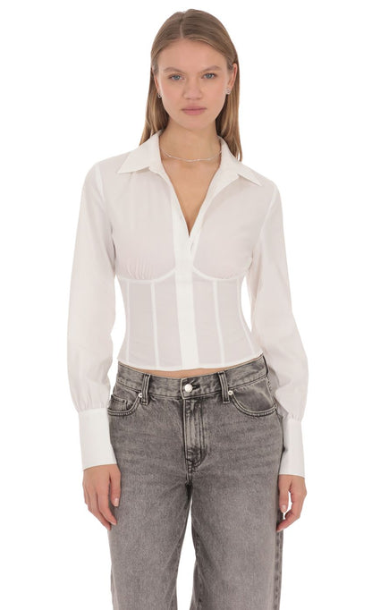 Aubrey Corset Top
